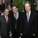 Marcelo Déda prestigia festa de 40 anos da TV Sergipe   - O governador Marcelo Déda e o exgovernador do Estado e atual diretorpresidente da emissora