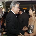 Marcelo Déda prestigia festa de 40 anos da TV Sergipe   - O governador Marcelo Déda e o exgovernador do Estado e atual diretorpresidente da emissora