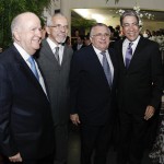 Marcelo Déda prestigia festa de 40 anos da TV Sergipe   - O governador Marcelo Déda e o exgovernador do Estado e atual diretorpresidente da emissora