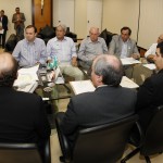 Déda recebe representantes do comércio para discutir atualização de legislação e medidas de estímulo - Fotos: Marcos Rodrigues/ASN