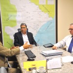 Governador discute modernização da Segrase e do Diário Oficial - O governador Marcelo Déda