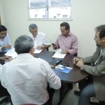 Semarh assina termo de conduta com empresários que beneficia rio Poxim - Fotos: Ascom/Semarh