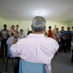 Jackson conhece trabalho desenvolvido na Fazenda Esperança - Fotos: Marco Vieira/ASN