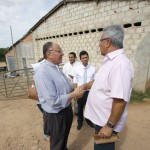 Jackson conhece trabalho desenvolvido na Fazenda Esperança - Fotos: Marco Vieira/ASN