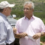 Jackson conhece trabalho desenvolvido na Fazenda Esperança - Fotos: Marco Vieira/ASN