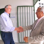 Jackson Barreto participa de inauguração de creche em Santa Rosa de Lima - O presidente da Federação das Indústrias do Estado de Sergipe (Fies)