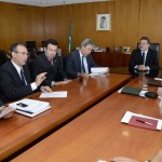 o ministro garantiu a Marcelo Déda que irá rever a liberação do GarantiaSafra / Fotos: Roque Tempo