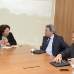 Déda trata da liberação de emendas de SE com a ministra Ideli Salvatti  - O governador Marcelo Déda e a ministra da Secretaria das Relações Institucionais da Presidência da Repúlbica