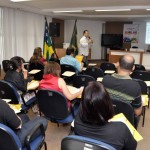 Saúde inicia capacitação de profissionais sobre TDO em tuberculose - O médico infectologista da Diretoria de Vigilância Epidemiológica da SES