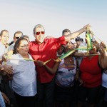 Déda inaugura rodovia que liga o povoado Alagadiço ao município de Frei Paulo -