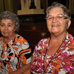 Série ‘Sons da Catedral’ é encerrada com exaltação à nacionalidade - As aposentadas Cremilda Bezerra e Maria Oliveira