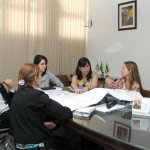 Representantes da Seplag participam de reunião para definir distribuição de lotes do Centro Administrativo - Fotos: Victor Ribeiro/Seplag