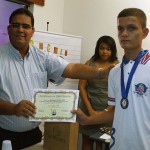 Cinco alunos da rede pública estadual recebem os prêmios do concurso de redação da TV Sergipe - Fotos: José Santana Filho /Seed