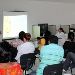 Cohidro promove palestra sobre diabetes e cria grupos de ajuda  - Servidores assistem a palestra / Fotos: Cohidro/Ascom