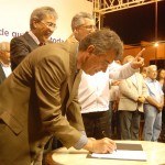 Sergipe assina o primeiro Termo Aditivo ao Contrato de Ação Pública do país  - O governador Marcelo Déda / Fotos: Wellington Barreto/SES