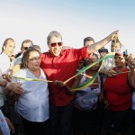 Déda inaugura rodovia que liga o povoado Alagadiço ao município de Frei Paulo -