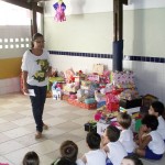 Unidade Sorriso recebe presentes de alunos da escola Gente Miúda - Fotos: Ascom/Renascer