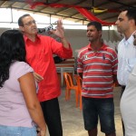 Agricultores familiares comemoram melhorias no perímetro da Ribeira -  Dona Josefa Oliveira dos Passos comemora / Fotos: Ascom/Cohidro