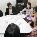 Representantes da Seplag participam de reunião para definir distribuição de lotes do Centro Administrativo - Fotos: Victor Ribeiro/Seplag