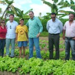 Produtores assistidos pela Cohidro reduzem uso de agrotóxicos mais agressivos - Equipe da Cohidro visita produtores orgânicos / Fotos: Ascom/Cohidro