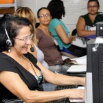 Professores participam de curso de informática para atender aos alunos especiais  - Fotos: Wandycler Júnior/Seed