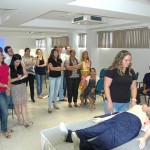 Servidores do Huse e Samu são capacitados para atendimento à vítimas de infarto - Fotos: Ascom/FHS