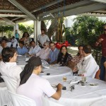 Governador homenageia prefeito em exercício e vereadores da capital  - O governador promoveu um almoço no Palácio de Veraneio onde foram recebidos o prefeito em exercício