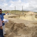Marcelo Déda visita obras de ligação da avenida Santa Gleide com a BR235  -