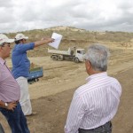 Marcelo Déda visita obras de ligação da avenida Santa Gleide com a BR235  -