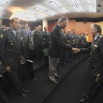 Governador Marcelo Déda recebe oficiais aptos à promoção - O secretário de Estado da Segurança Pública