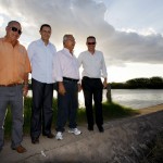 Jackson Barreto visita barragens no sertão sergipano -
