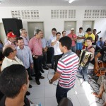 Déda entrega rodovias que compõem a Rota da Integração - Inauguração do Marco em Feira Nova