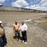 Jackson Barreto visita barragens no sertão sergipano -