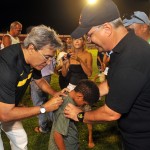 Déda prestigia jogo beneficente em prol do Gacc e da Apae -