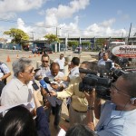 Governador visita obra de duplicação do viaduto do Detran  - Fotos: Marco Vieira/ASN