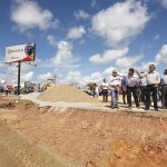 Governador visita obra de duplicação do viaduto do Detran  - Fotos: Marco Vieira/ASN