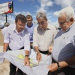 Governador visita obra de duplicação do viaduto do Detran  - Fotos: Marco Vieira/ASN