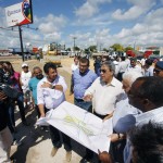 Governador visita obra de duplicação do viaduto do Detran  - Fotos: Marco Vieira/ASN