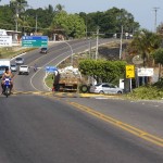 Déda inaugura marcos na rodovia SE270 que liga Salgado a Simão Dias - Rodovia SE270