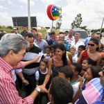 Déda entrega rodovias que compõem a Rota da Integração - Inauguração do Marco em Feira Nova