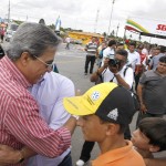 Déda entrega rodovias que compõem a Rota da Integração - Inauguração do Marco em Feira Nova