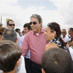 Déda entrega rodovias que compõem a Rota da Integração - Inauguração do Marco em Feira Nova
