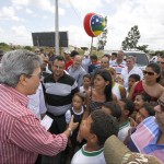Déda entrega rodovias que compõem a Rota da Integração - Inauguração do Marco em Feira Nova