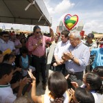 Déda entrega rodovias que compõem a Rota da Integração - Inauguração do Marco em Feira Nova