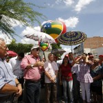 Déda entrega rodovias que compõem a Rota da Integração - Inauguração do Marco em Feira Nova