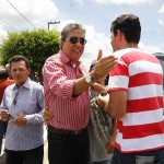 Déda entrega rodovias que compõem a Rota da Integração - Inauguração do Marco em Feira Nova
