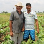 fixa homem no campo e gera renda - O agricultor Genivaldo de Azeveldo Jesus