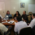Emgetis e Seplag discutem a implantação dos novos contratos de Telecom - Fotos: Ascom/Emgetis