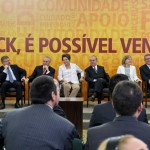 SSP participa de lançamento do plano de enfrentamento ao uso do crack - Fotos: Ascom/SSP