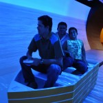 Museu da Gente Sergipana é aberto ao público e impressiona visitantes - Túnel de realdiade virtual / Fotos: Luis Mendonça